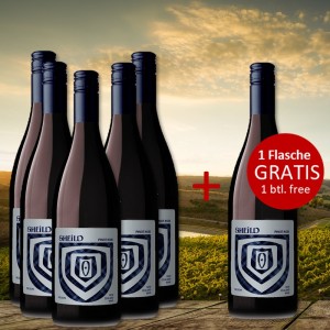 5+1 Set SHEILD Pinot Noir 2023 - 1 Flasche GRATIS